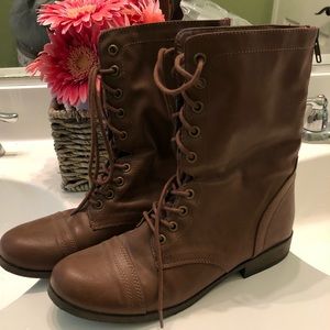 Brown boots